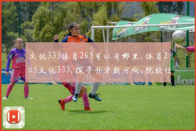 文化333体育265可以考哪里,体育265文化333,探寻升学新方向,院校任你挑